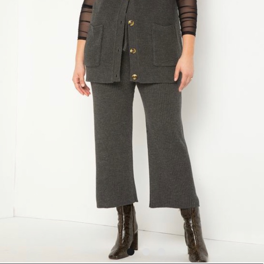 New Eloquii Rib Stitch Sweater Pants